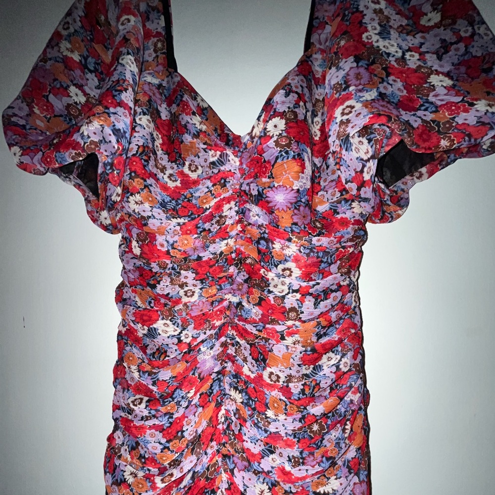 Zara floral dress